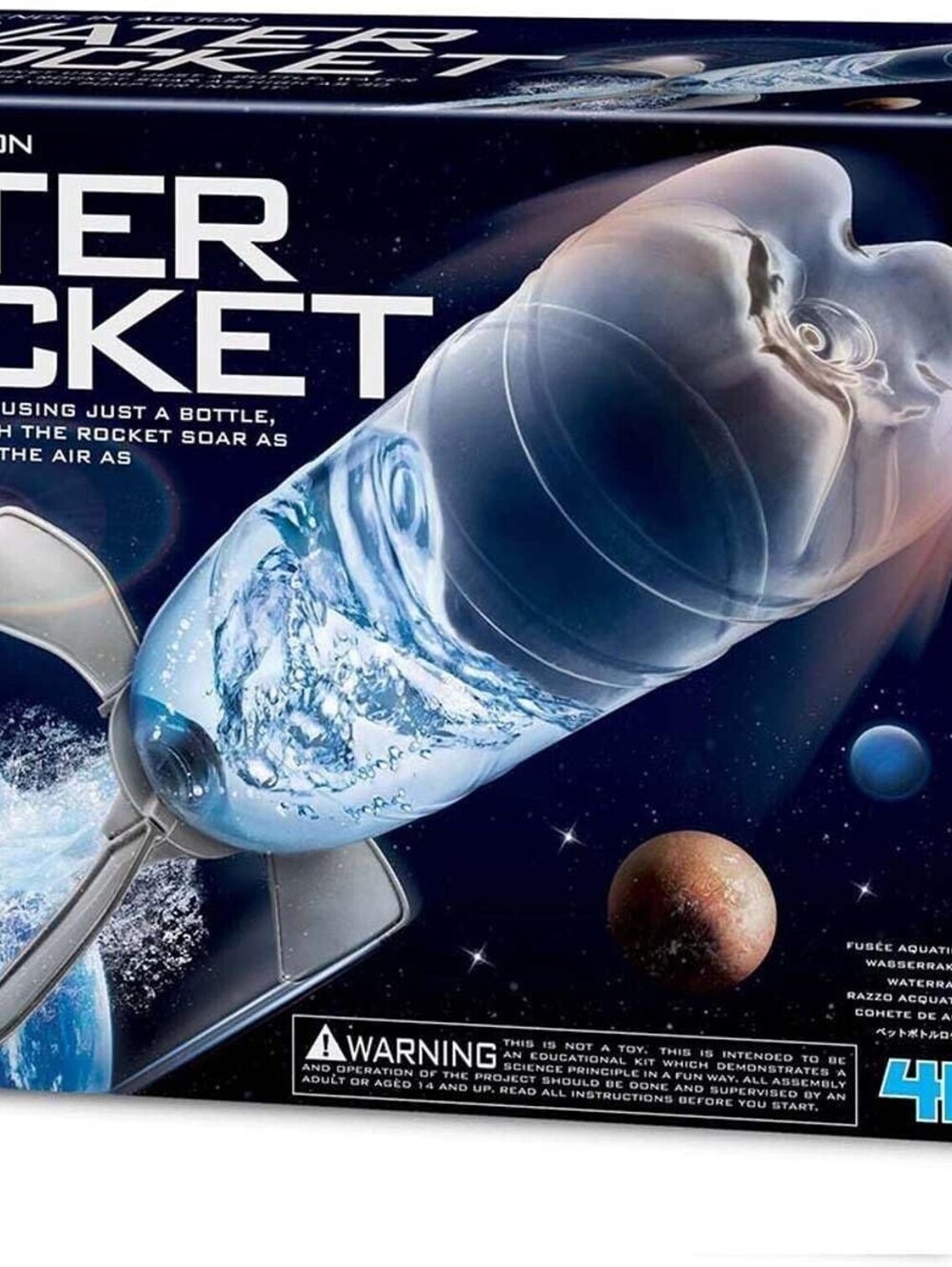 New Sealed 4M: Science In Action Water Rocket Bottle Launcher Kit
